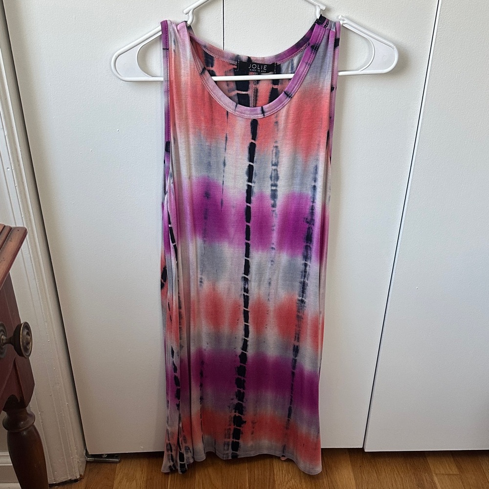 Jolie Tie-Dye Sleeveless Dress Size L